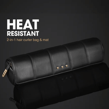 Load image into Gallery viewer, ghd black roll bag