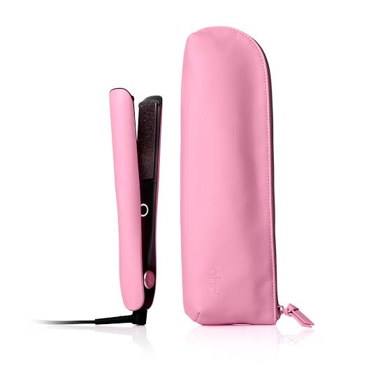 ghd Gold Hair Straightener in Fondant Pink - Limited Edition