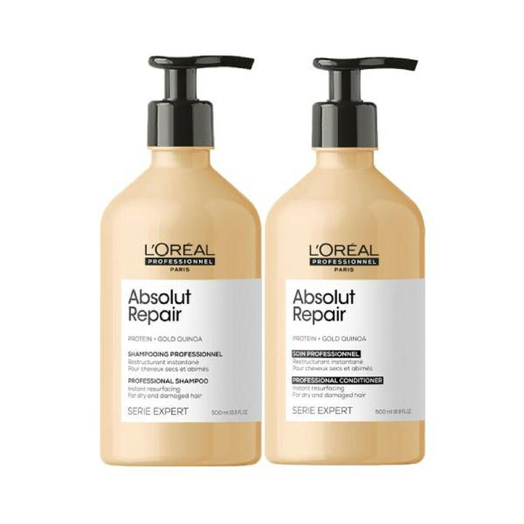 L'Oreal Série Expert 500ml ABSOLUT REPAIR Shampoo & Conditioner Bundle